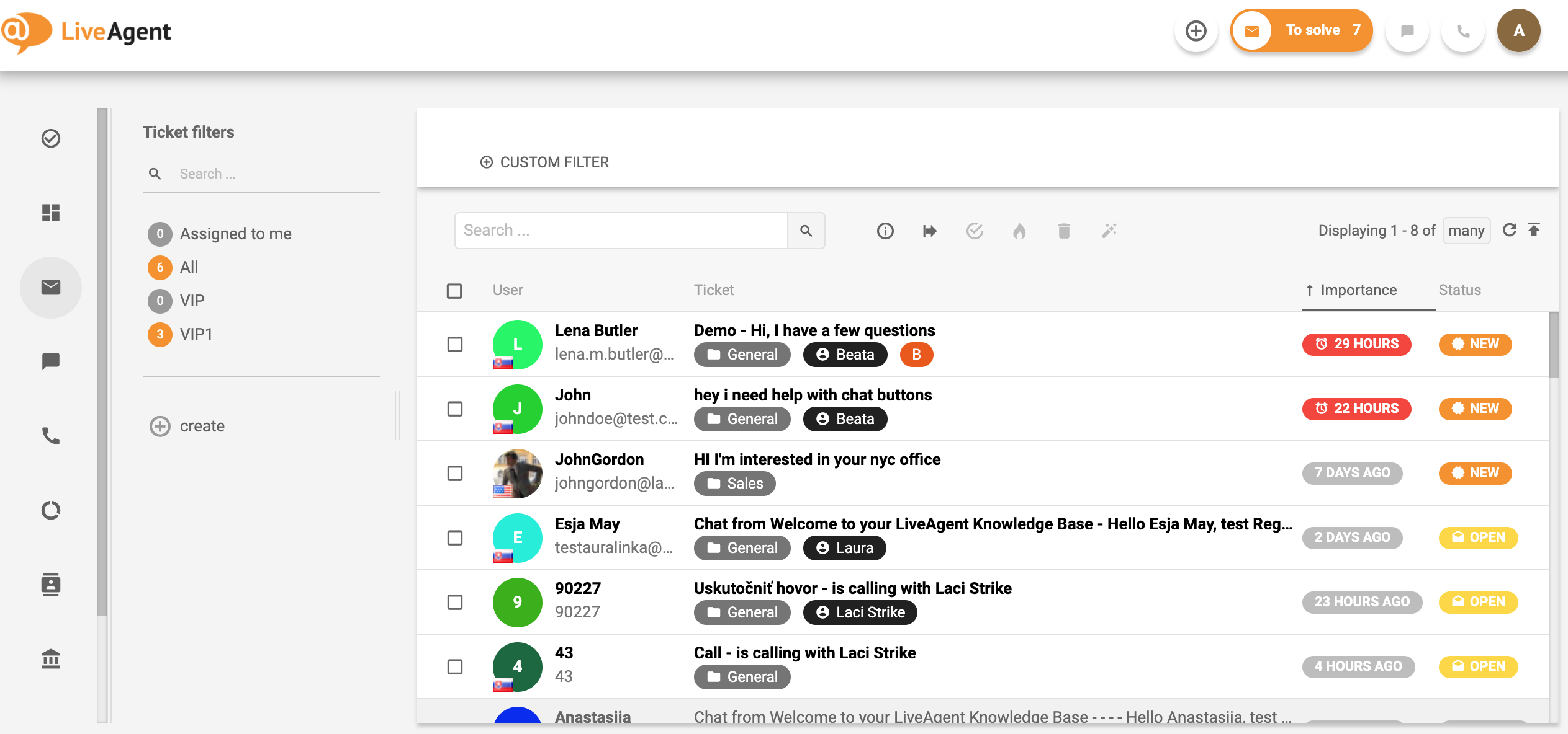 Call-center-software-All-tickets-LiveAgent