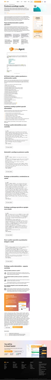 Povprečna stopnja odprtja za dobrodošla e-poštna sporočila je 50 %, zaradi česar so 86 % učinkovitejša od glasila. Preizkusite naše predloge e-pošte dobrodošlice še danes!