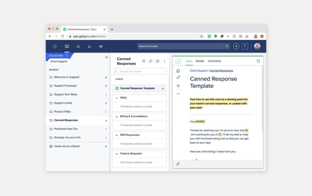 Praktični primer baze znanja programske opreme Guru