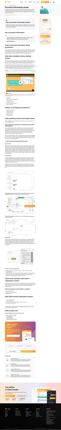 Povratne informacije strank so bistven del vsakega podjetja. Preberite več o različnih vrstah povratnih informacij in načinih zbiranja povratnih informacij strank.