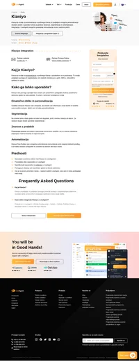 Poskrbite za svojo e-poštno komunikacijo z integracijo Klaviyo za LiveAgent. Prilagodite svoja e-poštna sporočila prek sistema zahtevkov na eni nadzorni plošči za pomoč uporabnikom.