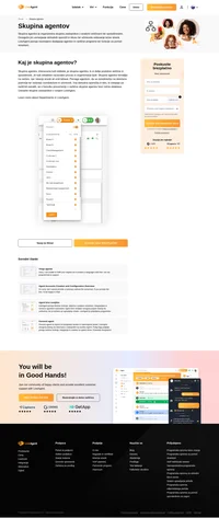 V LiveAgent lahko ustvarite oddelke. Zastopniki z enakimi veščinami in istim področjem sposobnosti bodo vključeni v isto skupino agentov. Ostanite organizirani!