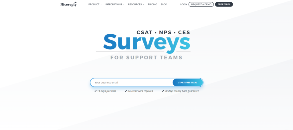 Domača stran Nicereply