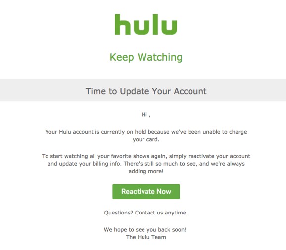 hulu_dunning_email_example