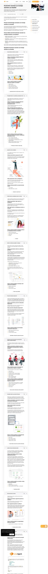 Izpolnite ta kontrolni seznam za revizijo storitev za stranke, da dobite jasen pregled trenutnega stanja storitev za stranke, da boste lahko sprejeli potrebne korake za njihovo izboljšanje.