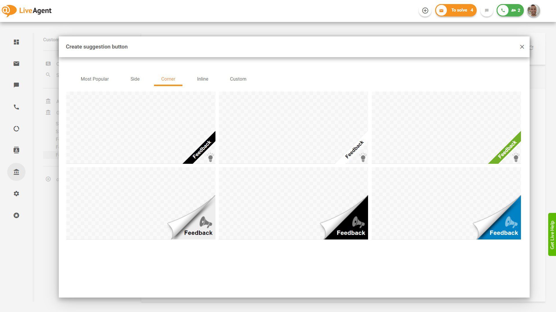 LiveAgent Feedback & Suggestions