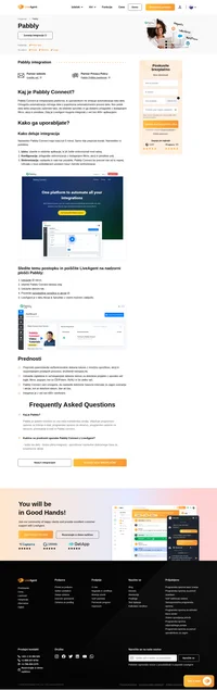 LiveAgent je programska oprema za pomoč strankam, ki omogoča integracijo skoraj 400+ platform, vključno s Pabbly. Integrirajte Pabbly in začnite uporabljati prednosti.
