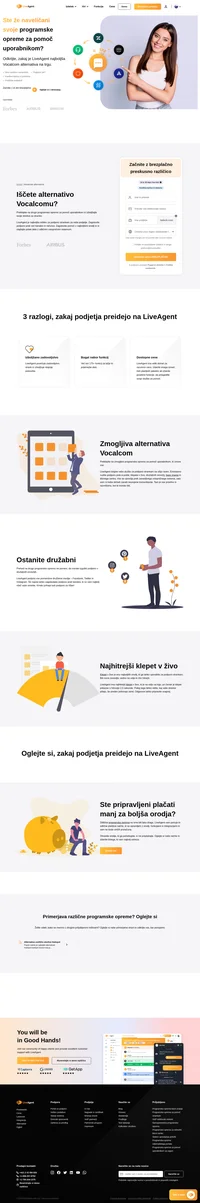 Liveagent je najboljša rešitev za podporo strankam za vaše podjetje. Zagotovite podporo prek več kanalov in računov. Zagotovite pomoč z najboljšimi orodji in si olajšajte potek dela z odličnim vstopničnim sistemom. 4 razlogi, zakaj podjetja preklopijo na liveagent najhitrejši klepet v živo, je naš pripomoček za klepet v živo najhitrejši na trgu, saj je klepet prikazan s hitrostjo 2,5 sekunde.