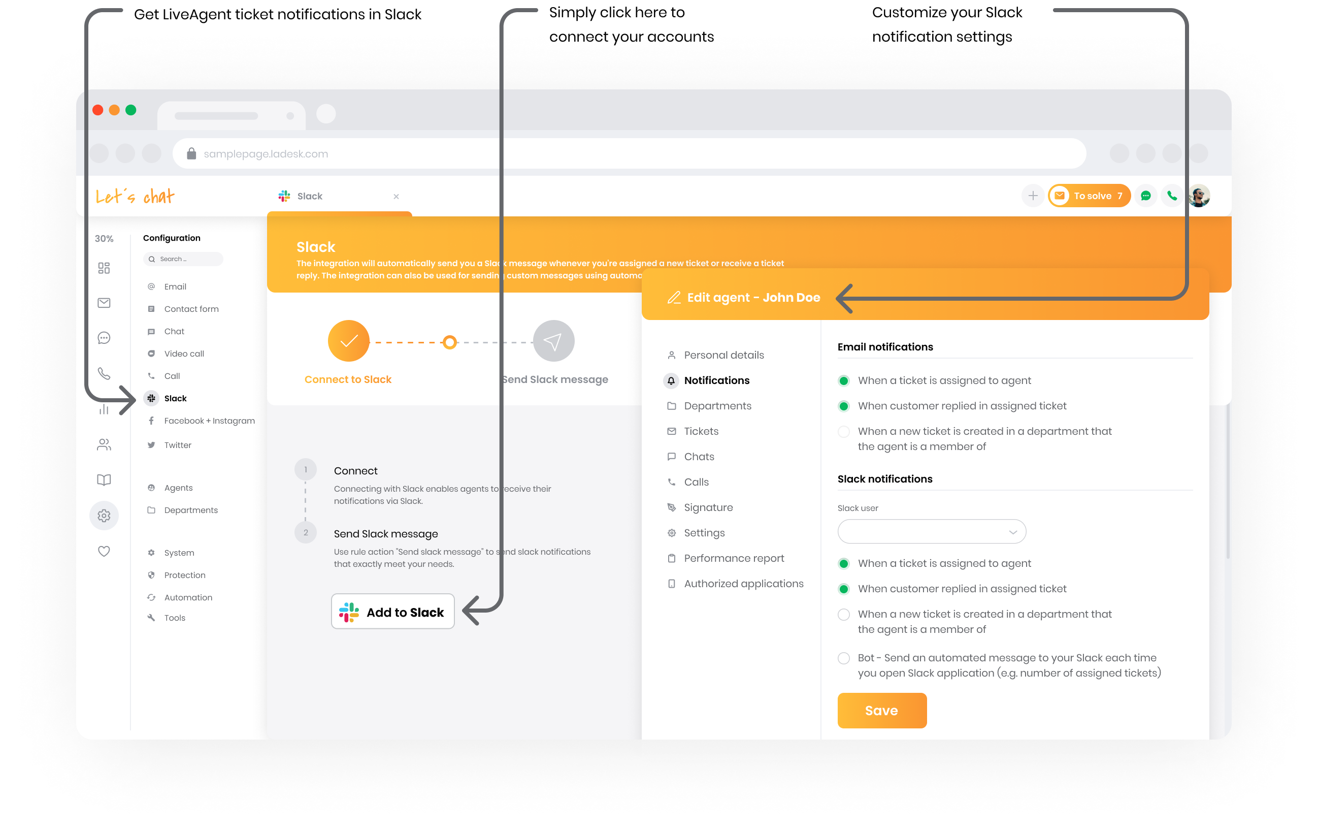 Slack integracija