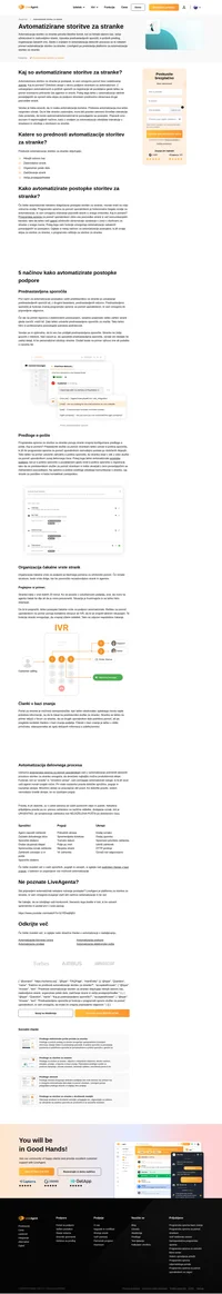 Želite avtomatizirati ponavljajoča se opravila agentov? Spoznajte avtomatizirane postopke za storitve za stranke in takoj izboljšajte svoje poslovanje.