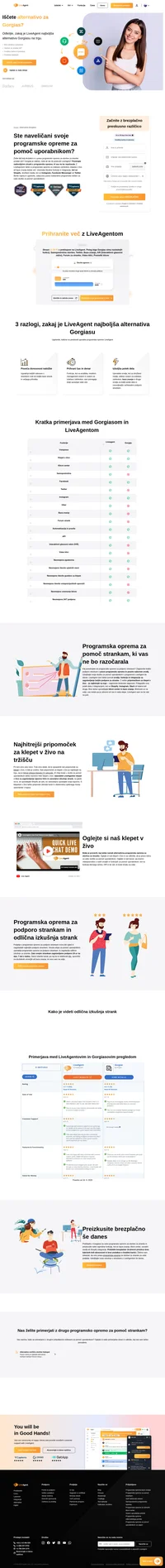 Iščete alternativo za Gorgias? Ne iščite več in preizkusite programsko opremo LiveAgent za podporo strankam. Vključeno je brezplačno 14-dnevno poskusno obdobje.