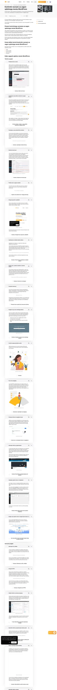 Naš kontrolni seznam za zagon spletnega mesta WordPress vam bo pomagal pripraviti vaš projekt za rast brez nepotrebnih napak. Končni vodnik od točke do točke.
