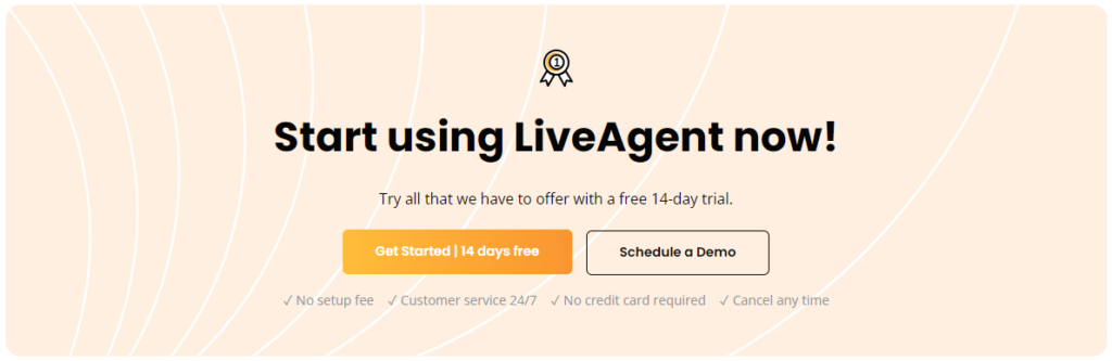 Začnite uporabljati element poziva k dejanju LiveAgent