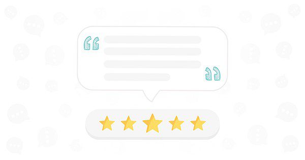 Ilustracija ocene petih zvezdic