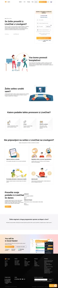 Se želite preseliti iz LiveChat v LiveAgent? Pridružite se podjetjem, kot so Huawei, BMW, Yamaha in O2, pri zagotavljanju podpore svetovnega razreda.