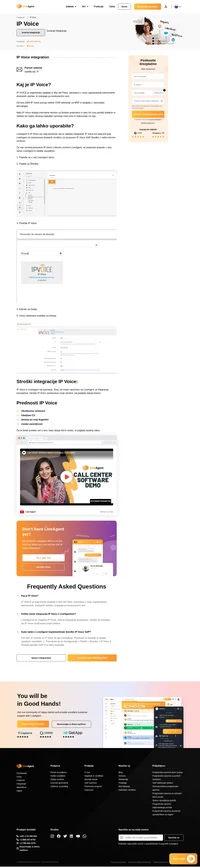 Integration of the IP Voice VoIP technology with LiveAgent call center is easy. If you want to learn how read the article.