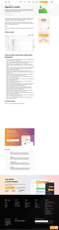 Ustvarite zabavno delovno mesto in svoje agente nagradite z nagradami in značkami za opravljene naloge ali dejanja. Pridobite jih vse, ampak zavedajte se negativnih!